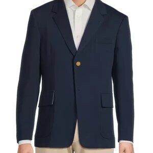 Thom Browne Navy Cotton Sport Jacket